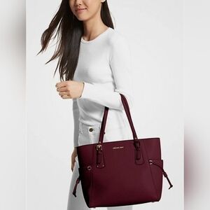 Michael Kors Deep Burgundy Tote